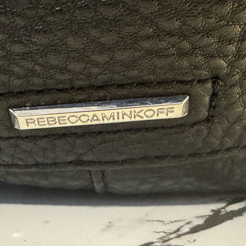 Rebecca Minkoff - Elegant Black Pebbled Leather Crossbody/Shoulder  Bag - Picture 2 of 13